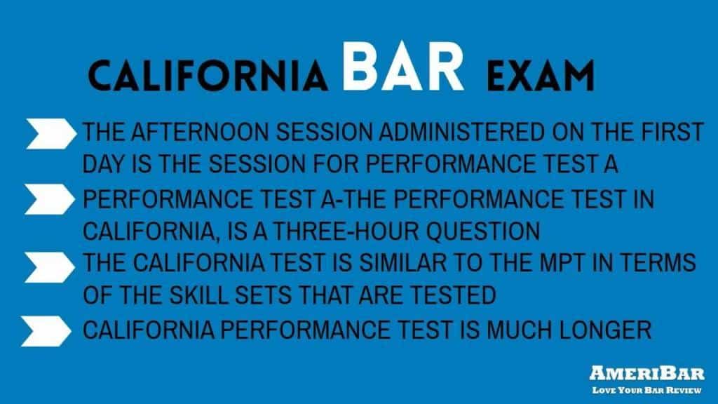 CaliforniaBarExamFormat AmeriBar Bar Review