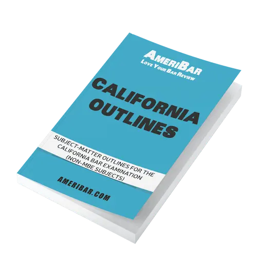 California Bar Review Outlines