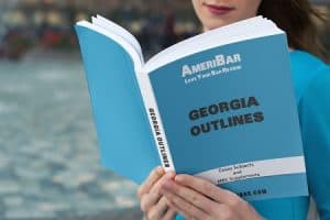Georgia Bar Exam Outline Book