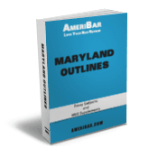 Maryland bar exam outline book