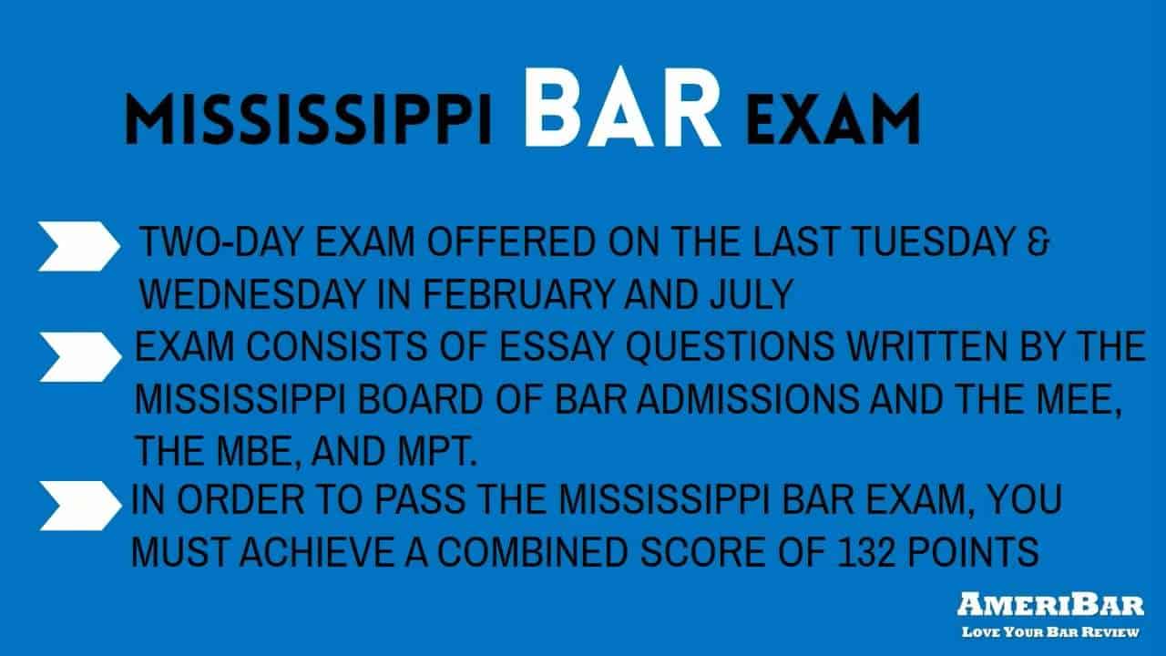 Mississippi-Bar-Exam-Format - AmeriBar Bar Review