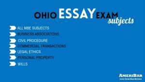 Ohio Bar Exam Format