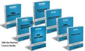 UBE Bar Review Course Books