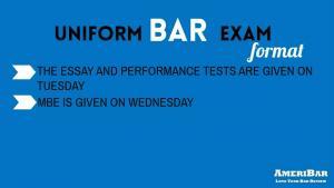 UBE Uniform Bar Exam Format