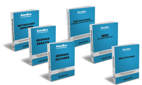 Georgia Bar Review Course Books